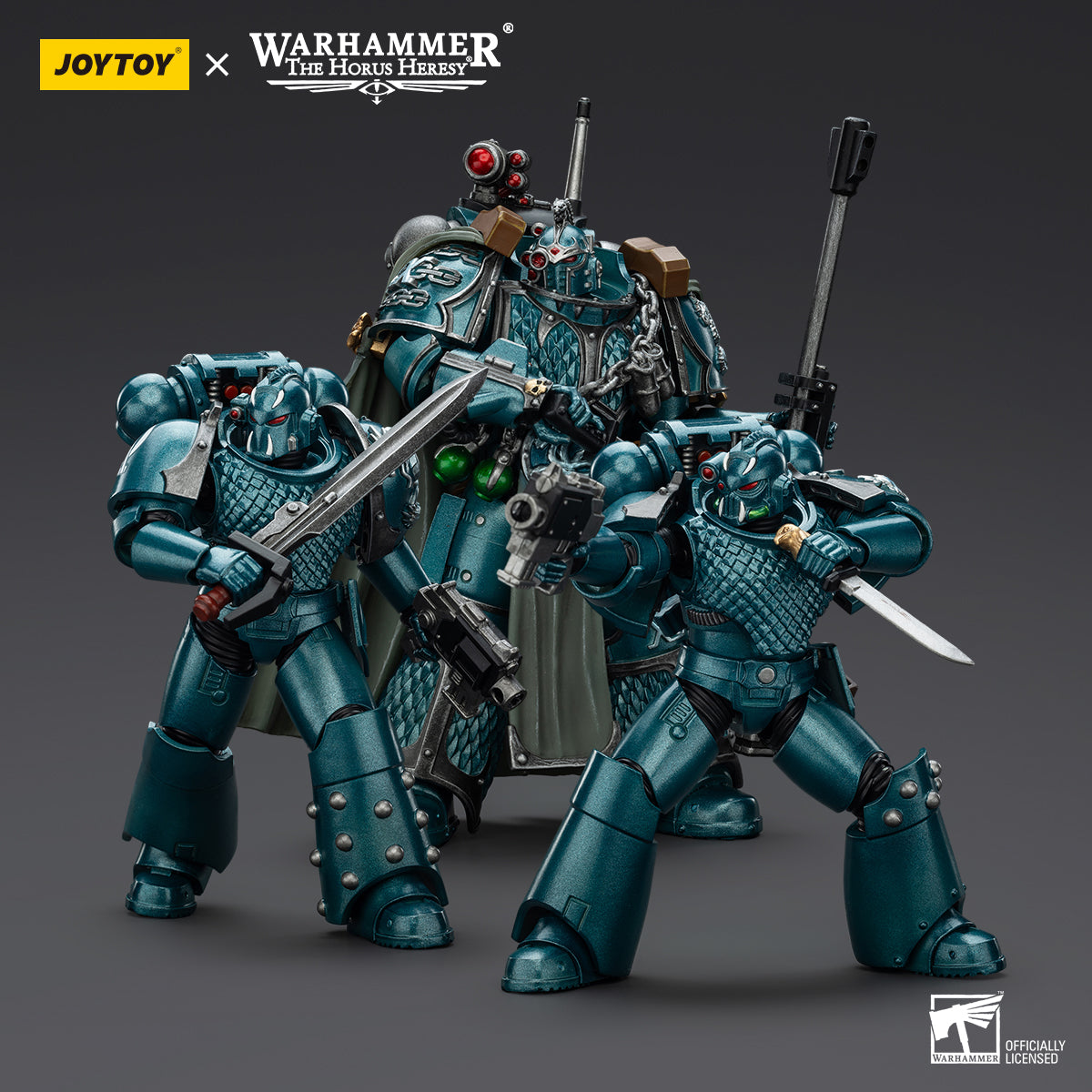 (Stock Reservation)Alpha Legion Exodus 'The One who is Many’ - Warhammer "The Horus Heresy" 1/18 Action Figure By JOYTOY