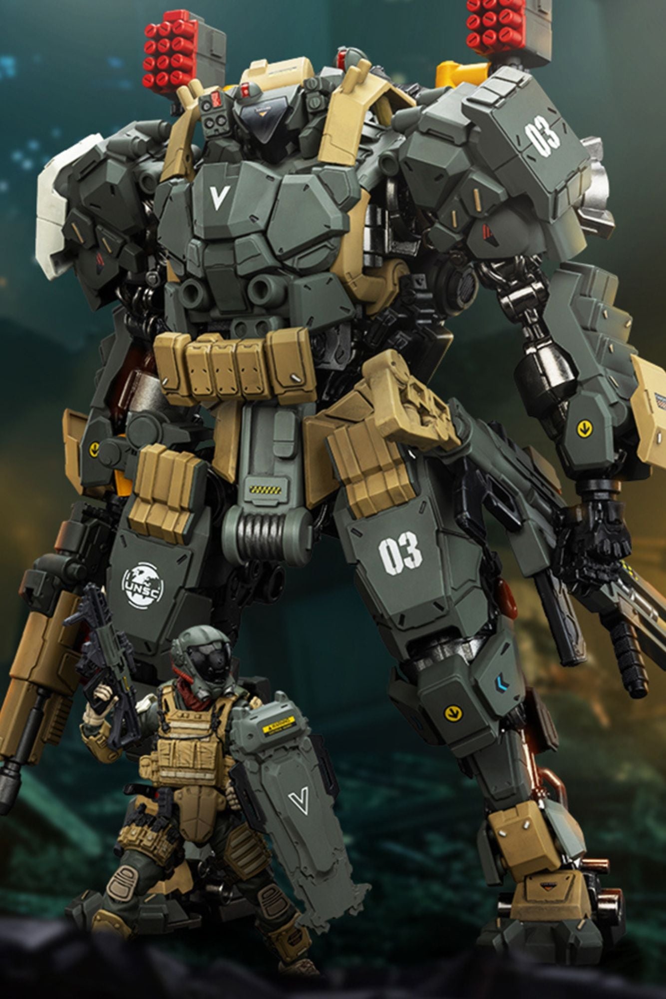 (Stock Reservation) Tyrant-03 Tactical Type- Battle For the Stars 1/18 Action Figure By JOYTOY