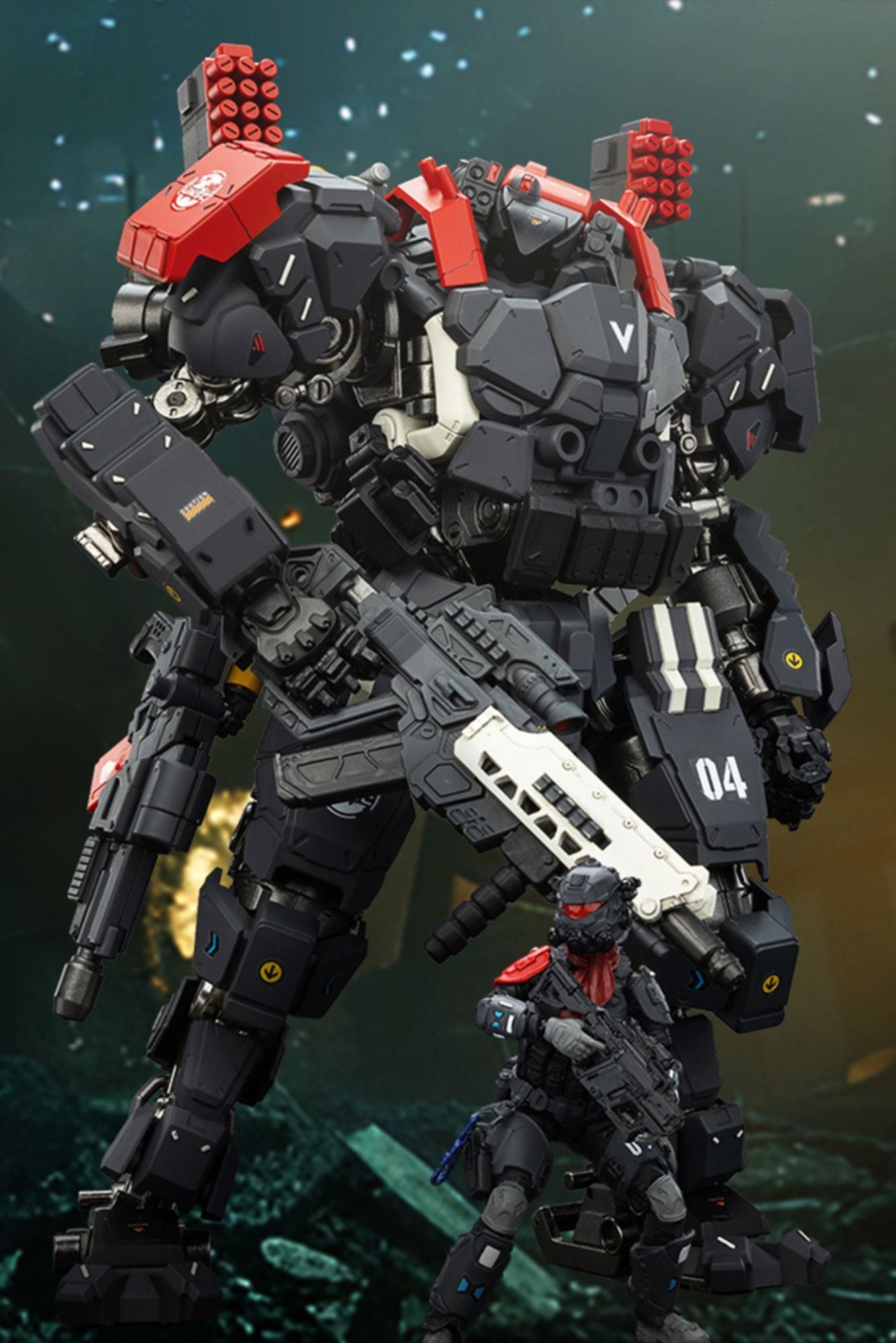 (Stock Reservation) Tyrant-04 City Combat Type - Battle For the Stars 1/18 Action Figure By JOYTOY