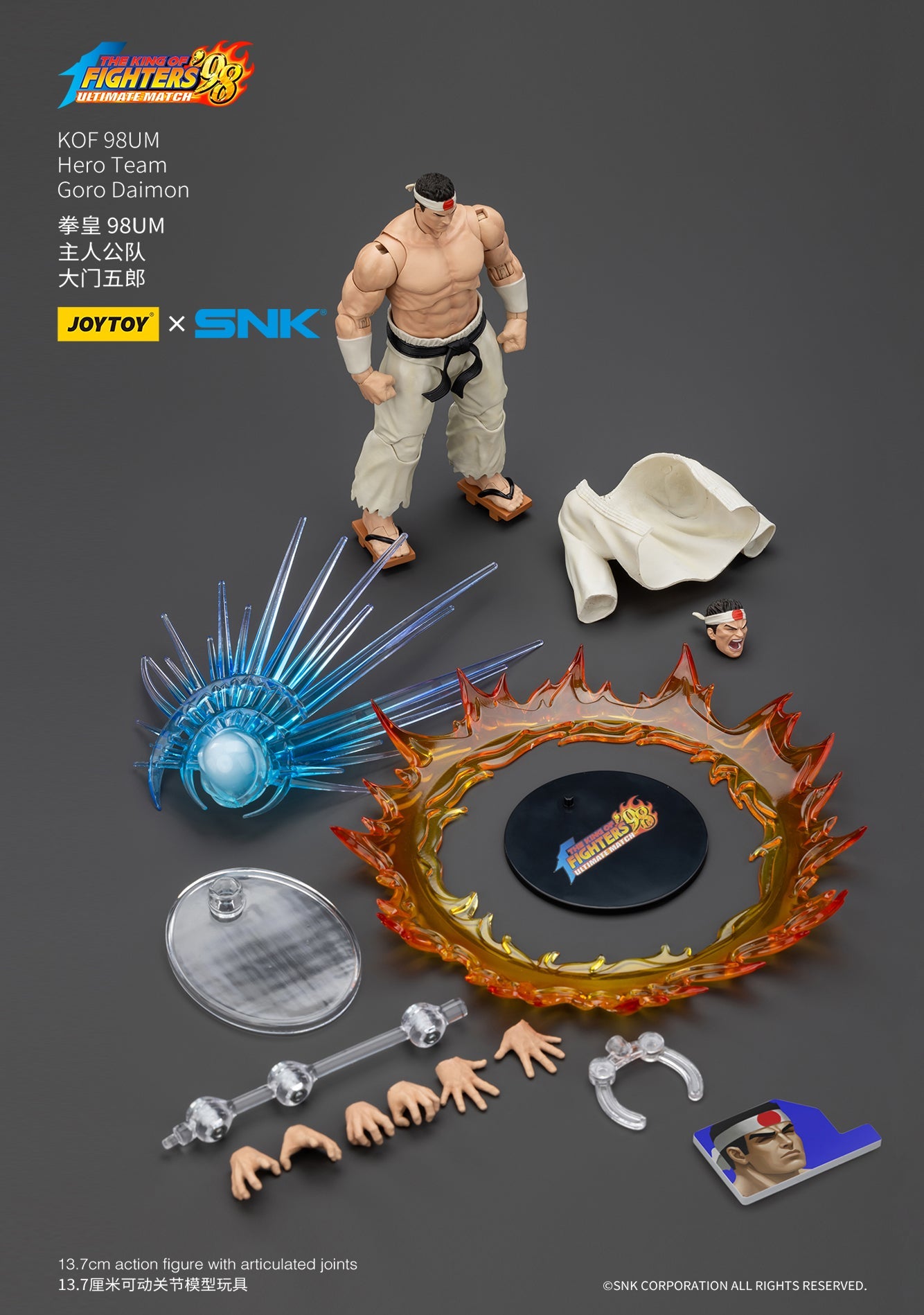 (Stock Reservation) KOF 98UM Hero Team - SNK 1/18 Action Figure By JOYTOY