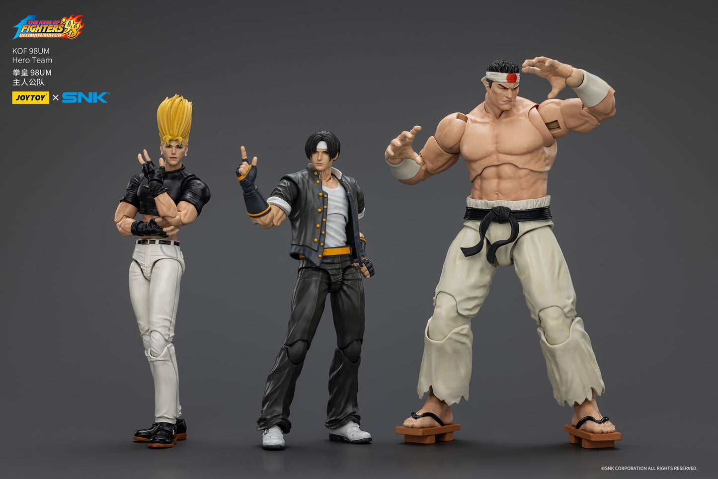 (Stock Reservation) KOF 98UM Hero Team - SNK 1/18 Action Figure By JOYTOY