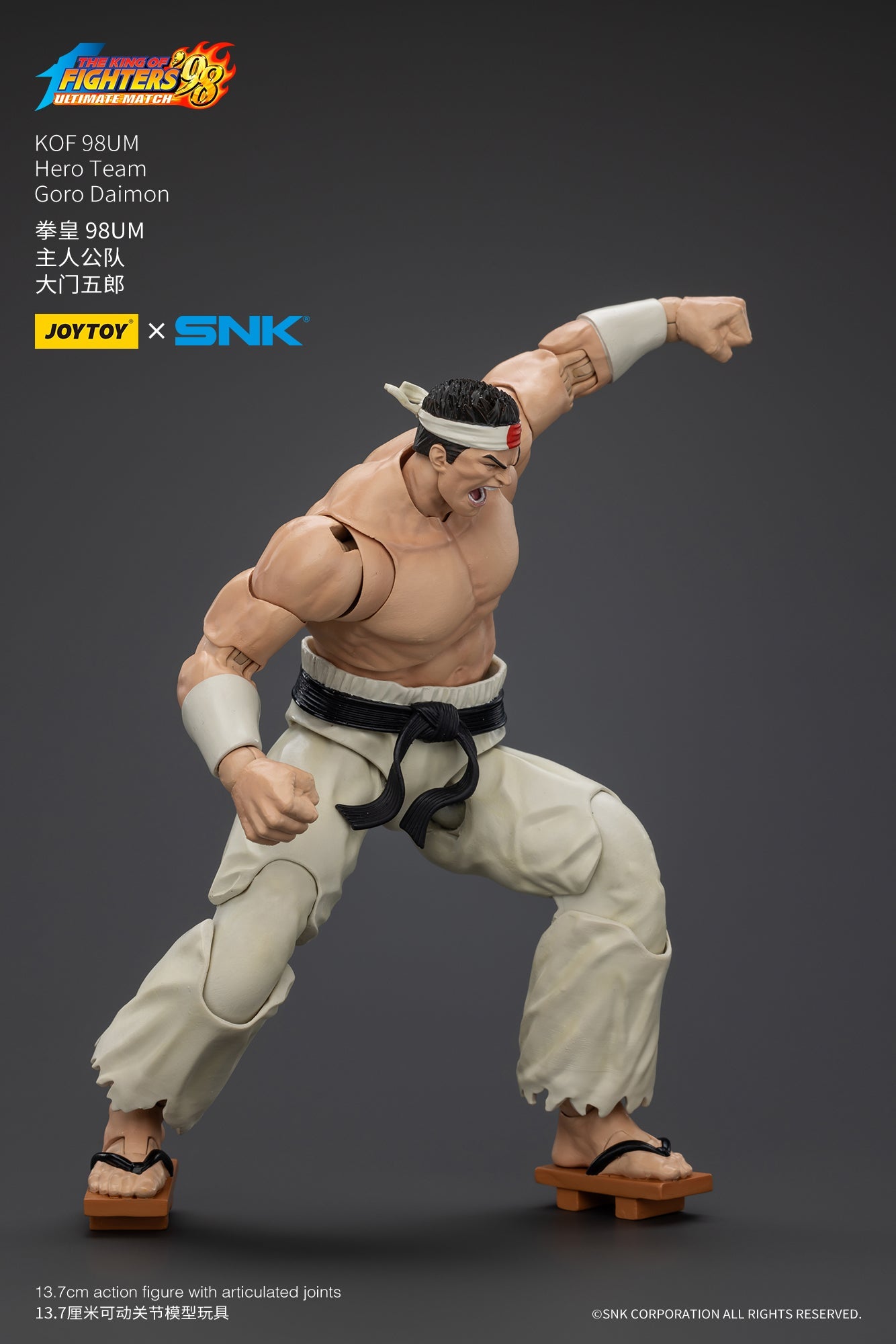 (Stock Reservation) KOF 98UM Hero Team - SNK 1/18 Action Figure By JOYTOY