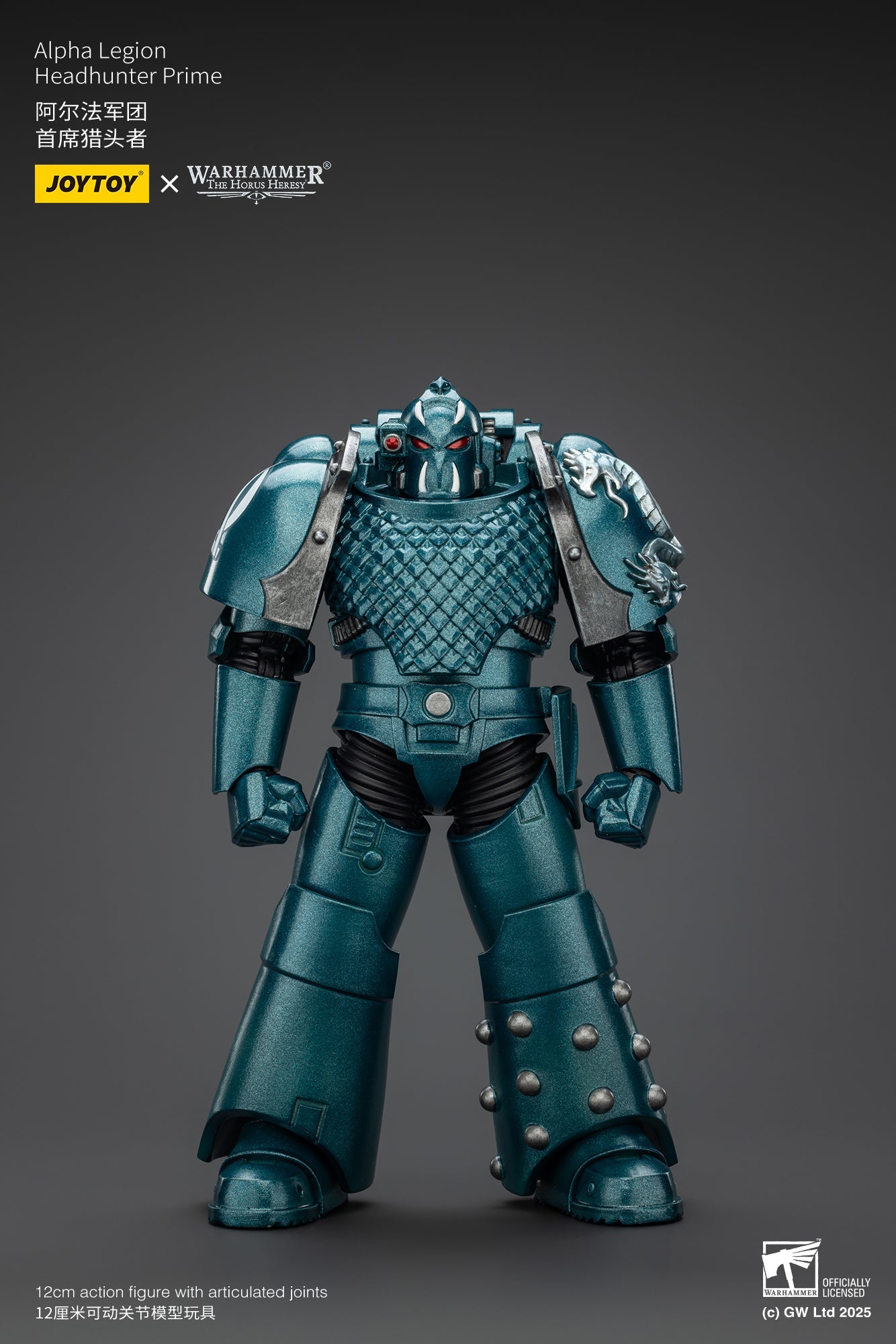 (Stock Reservation)Alpha Legion Exodus 'The One who is Many’ - Warhammer "The Horus Heresy" 1/18 Action Figure By JOYTOY