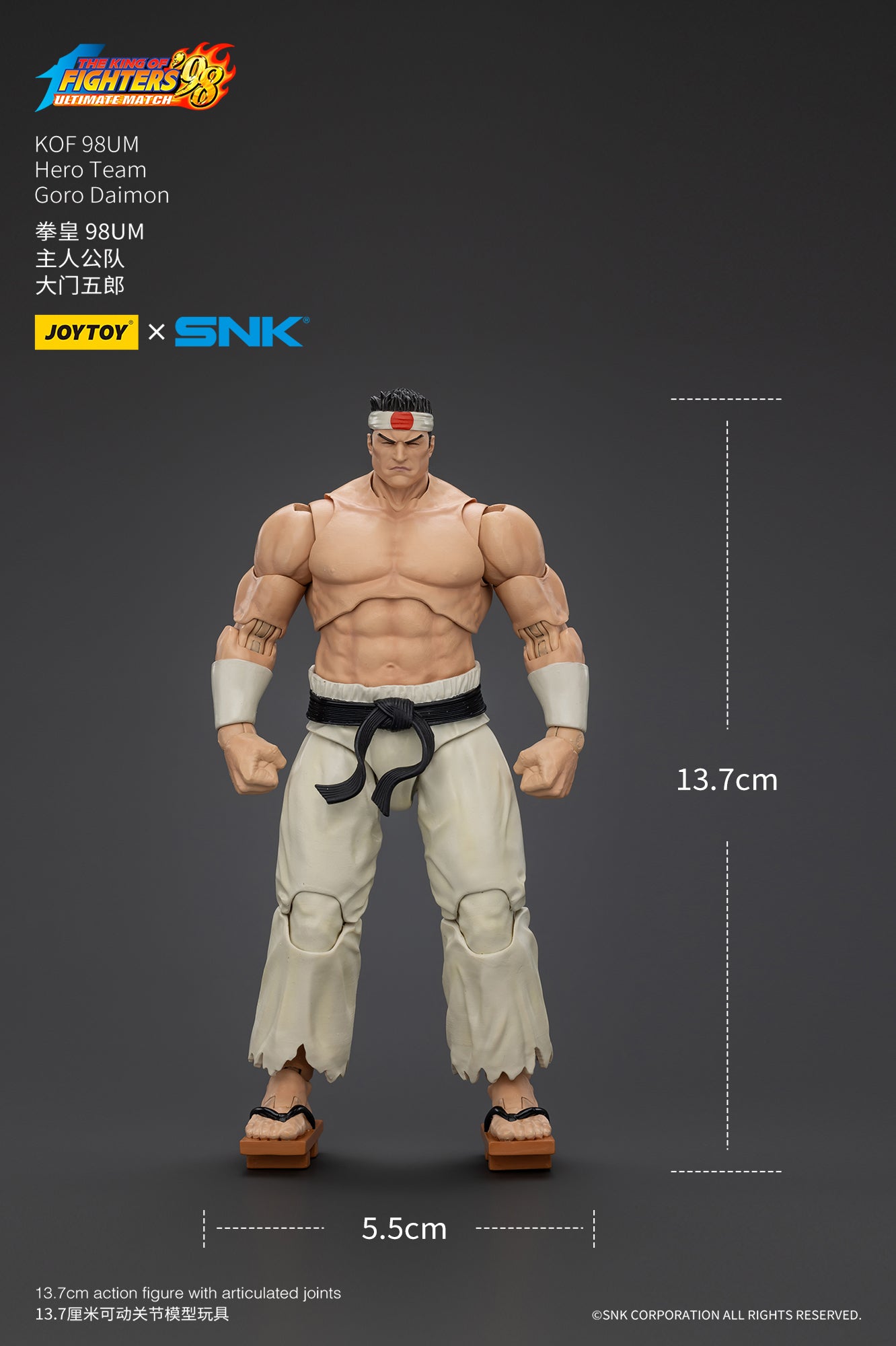 (Stock Reservation) KOF 98UM Hero Team - SNK 1/18 Action Figure By JOYTOY