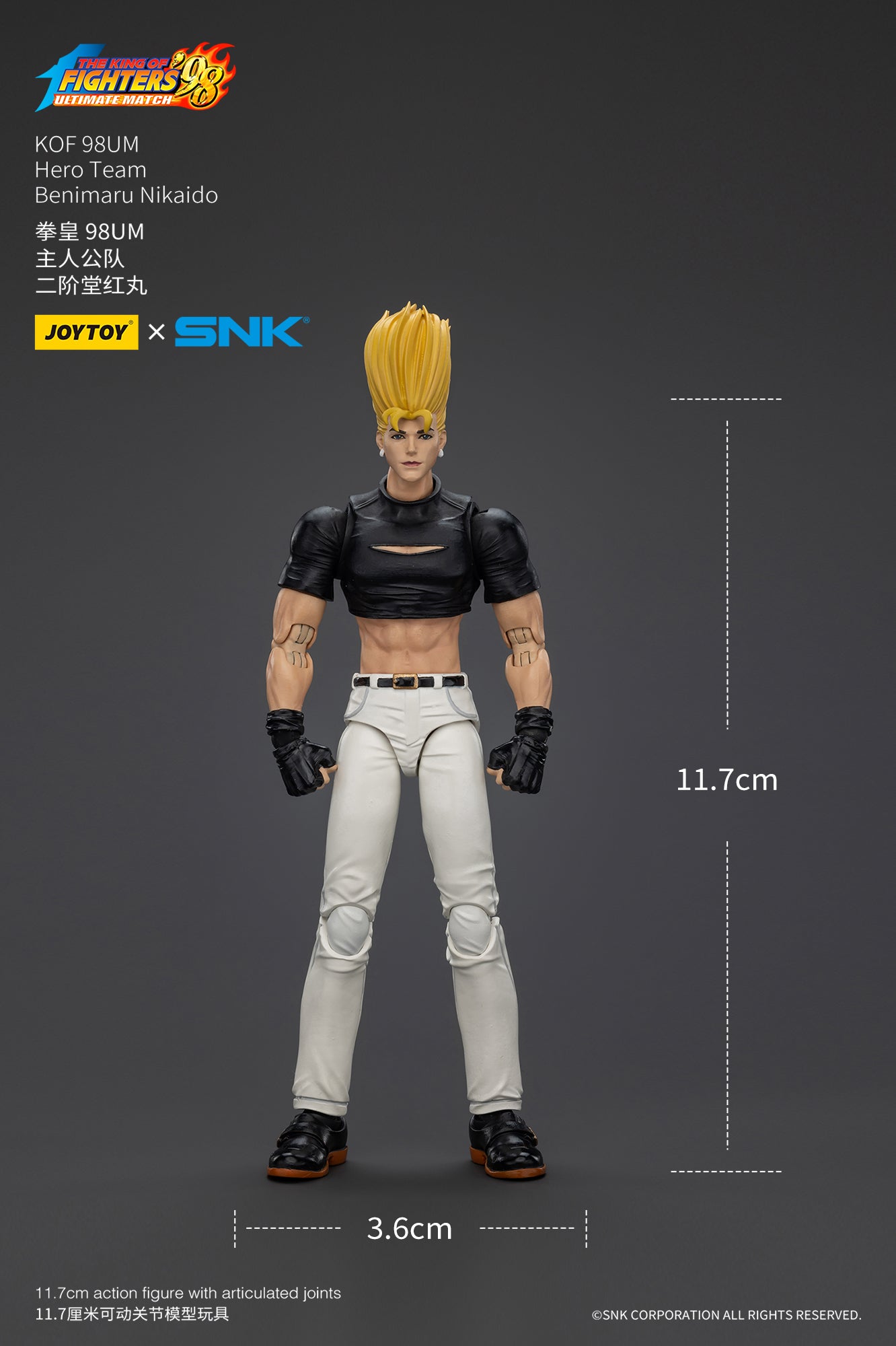 (Stock Reservation) KOF 98UM Hero Team - SNK 1/18 Action Figure By JOYTOY