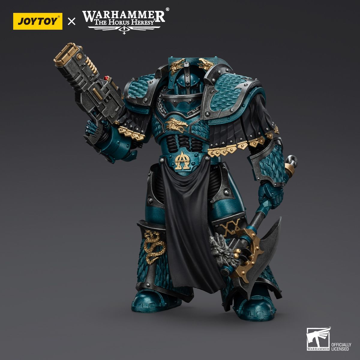 (Stock Reservation) Alpha Legion Praetor and Terminator - Warhammer "The Horus Heresy" 1/18 Action Figure By JOYTOY