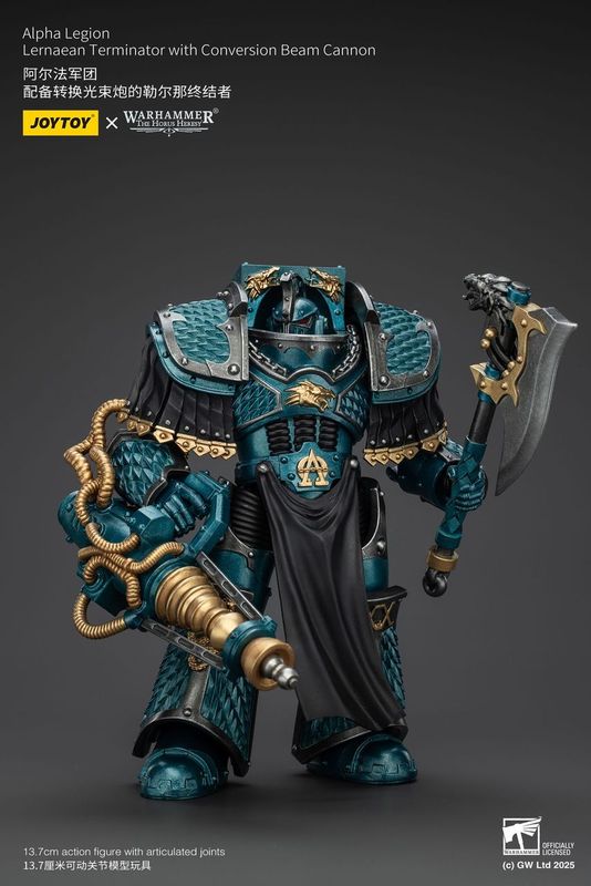 (Stock Reservation) Alpha Legion Praetor and Terminator - Warhammer "The Horus Heresy" 1/18 Action Figure By JOYTOY