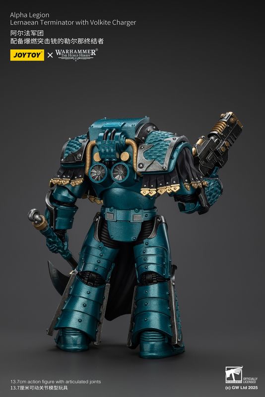 (Stock Reservation) Alpha Legion Praetor and Terminator - Warhammer "The Horus Heresy" 1/18 Action Figure By JOYTOY