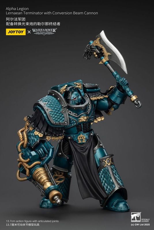 (Stock Reservation) Alpha Legion Praetor and Terminator - Warhammer "The Horus Heresy" 1/18 Action Figure By JOYTOY