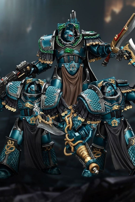 (Stock Reservation) Alpha Legion Praetor and Terminator - Warhammer "The Horus Heresy" 1/18 Action Figure By JOYTOY