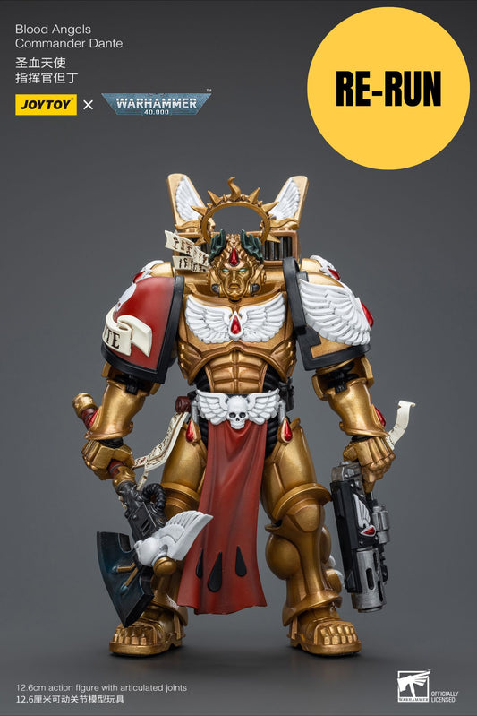 (RE-RUN) Blood Angels Commander Dante - Warhammer 40K Action Figure By JOYTOY