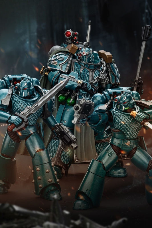 （Stock Reservation）Alpha Legion Exodus 'The One who is Many’ - Warhammer "The Horus Heresy" 1/18 Action Figure By JOYTOY