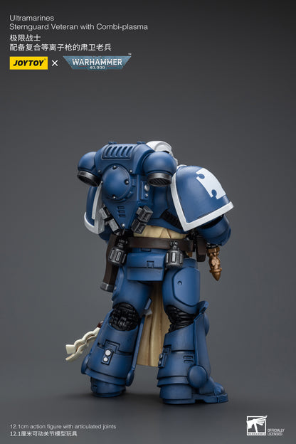 UltramarineS Sternguard Veteran with Combi-Plasma - Warhammer 40K Action Figure By JOYTOY