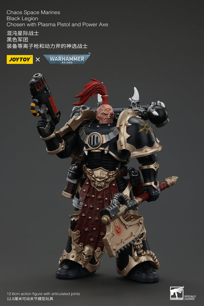 (Deposit) Chaos Space Marines Black Legion - Warhamme 40k 1/18 Action Figure By JOYTOY