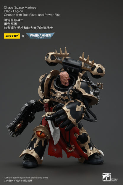 (Deposit) Chaos Space Marines Black Legion - Warhamme 40k 1/18 Action Figure By JOYTOY