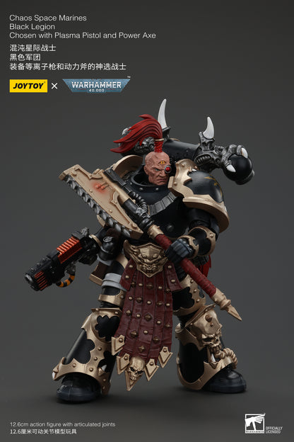 (Deposit) Chaos Space Marines Black Legion - Warhamme 40k 1/18 Action Figure By JOYTOY