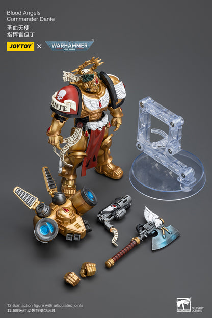 (RE-RUN) Blood Angels Commander Dante - Warhammer 40K Action Figure By JOYTOY
