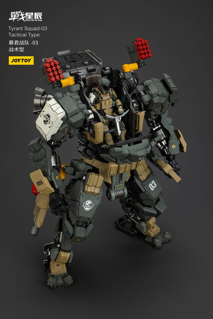 (Stock Reservation) Tyrant-03 Tactical Type-  Battle For the Stars  1/18 Action Figure By JOYTOY