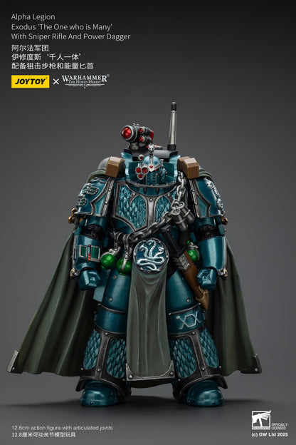 （Stock Reservation）Alpha Legion Exodus 'The One who is Many’ - Warhammer "The Horus Heresy" 1/18 Action Figure By JOYTOY