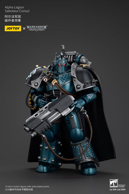 (Stock Reservation) Alpha Legion Saboteur Consul - Warhammer "The Horus Heresy" 1/18 Action Figure By JOYTOY