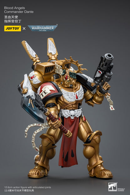 (RE-RUN) Blood Angels Commander Dante - Warhammer 40K Action Figure By JOYTOY