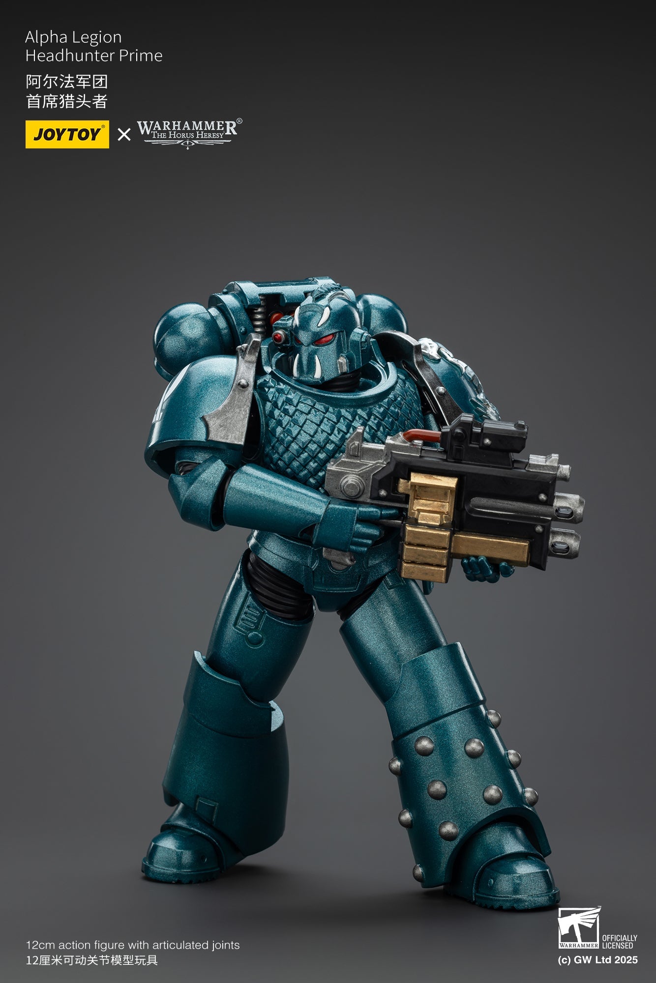 （Stock Reservation）Alpha Legion Exodus 'The One who is Many’ - Warhammer "The Horus Heresy" 1/18 Action Figure By JOYTOY