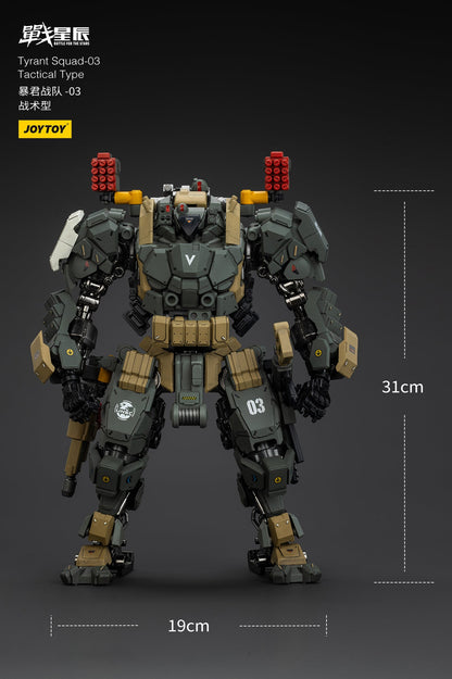 (Stock Reservation) Tyrant-03 Tactical Type-  Battle For the Stars  1/18 Action Figure By JOYTOY