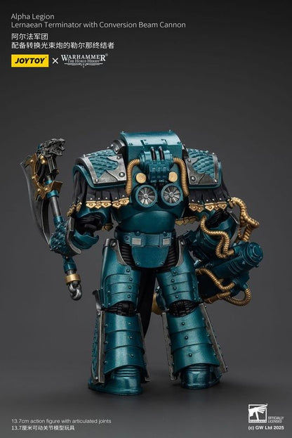 (Stock Reservation) Alpha Legion Praetor and Terminator - Warhammer "The Horus Heresy" 1/18 Action Figure By JOYTOY