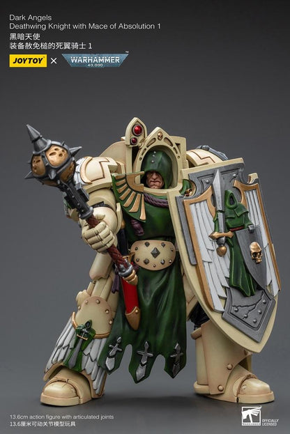 Dark Angels Deathwing Knight with Mace of Absolution 1 - Warhammer 40K Action Figure By JOYTOY