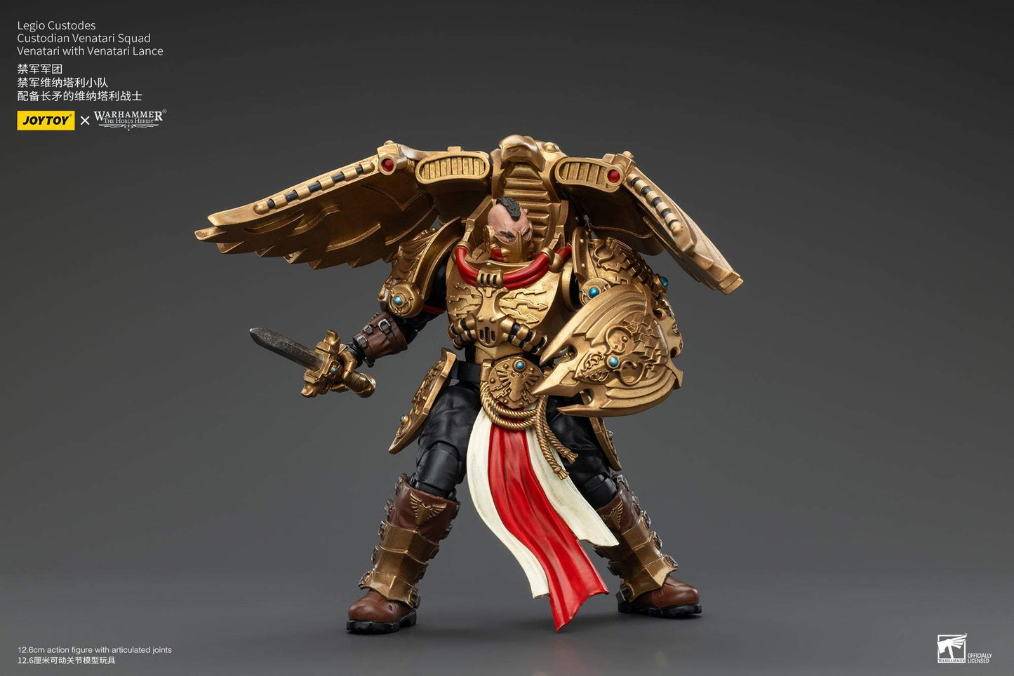 (Deposit) Legio Custodes Custodian Venatari Squad - Warhammer "The Horus Heresy" Action Figure By JOYTOY