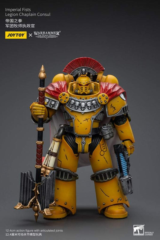 Imperial Fists Legion Chaplain Consul - Warhammer The Horus Heresy Action Figure By JOYTOY