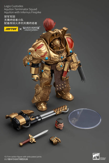 (Deposit) Legio Custodes Aquilon Terminator Squad - Warhammer"The Horus Heresy" Action Figure By JOYTOY