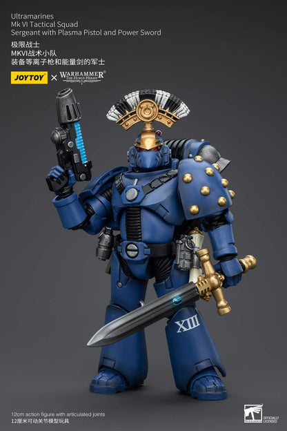 Ultramarines Legion MKIII Tactical Squad Full Set - Warhammer "The Horus Heresy" Action Figure By JOYTOY