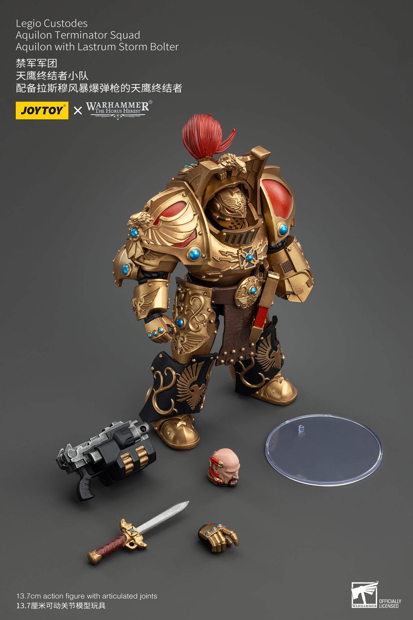 (Deposit) Legio Custodes Aquilon Terminator Squad - Warhammer"The Horus Heresy" Action Figure By JOYTOY