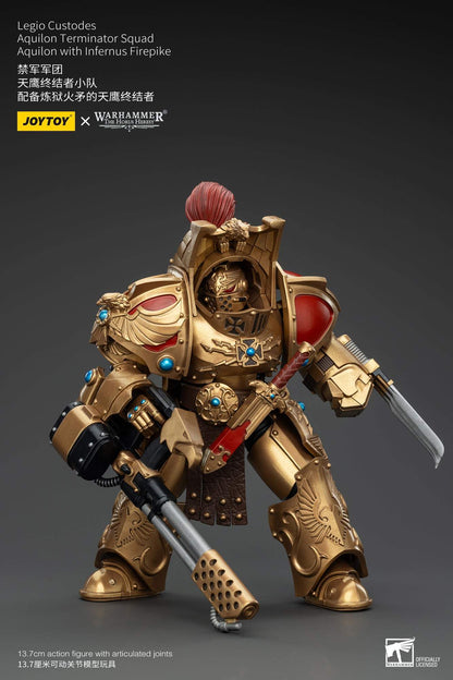 (Deposit) Legio Custodes Aquilon Terminator Squad - Warhammer"The Horus Heresy" Action Figure By JOYTOY