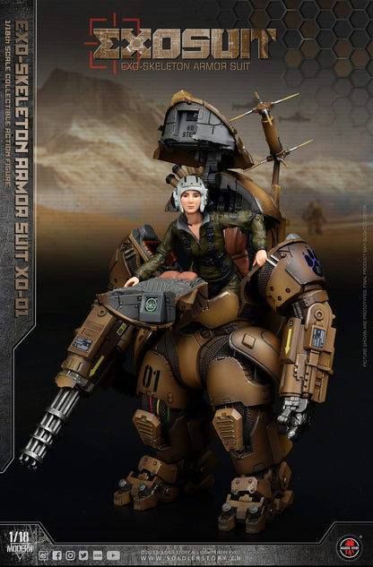 (Deposit) 1/18 Scale EXO-Skeleton Armor Suit XO-01 (Re-run Pre-order) - Soldier Story