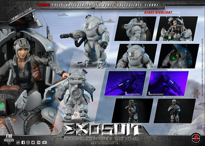 (Deposit) 1/18 Scale EXO-Skeleton Armor Suit XO-02 - Soldier Story