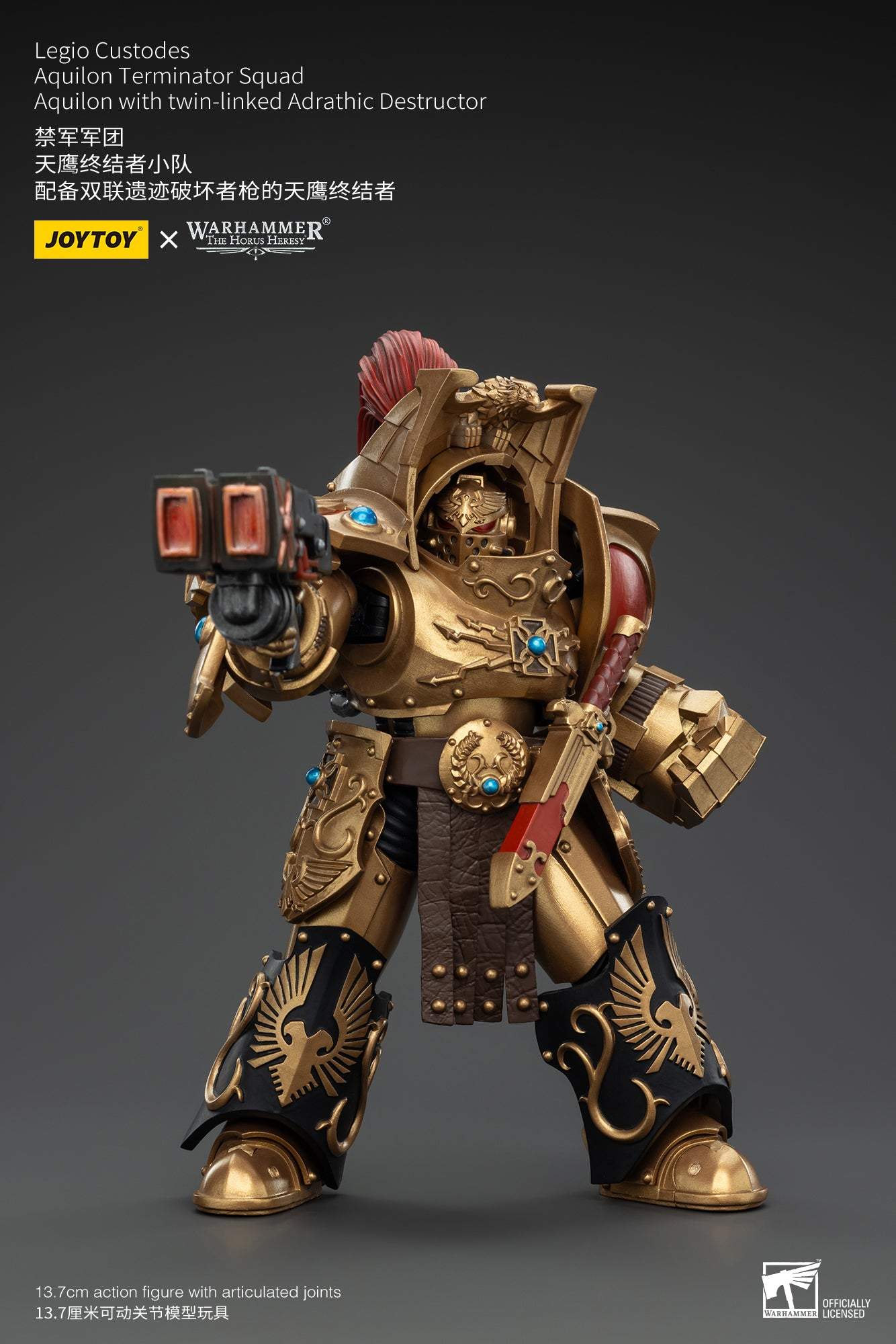 (Deposit) Legio Custodes Aquilon Terminator Squad - Warhammer"The Horus Heresy" Action Figure By JOYTOY