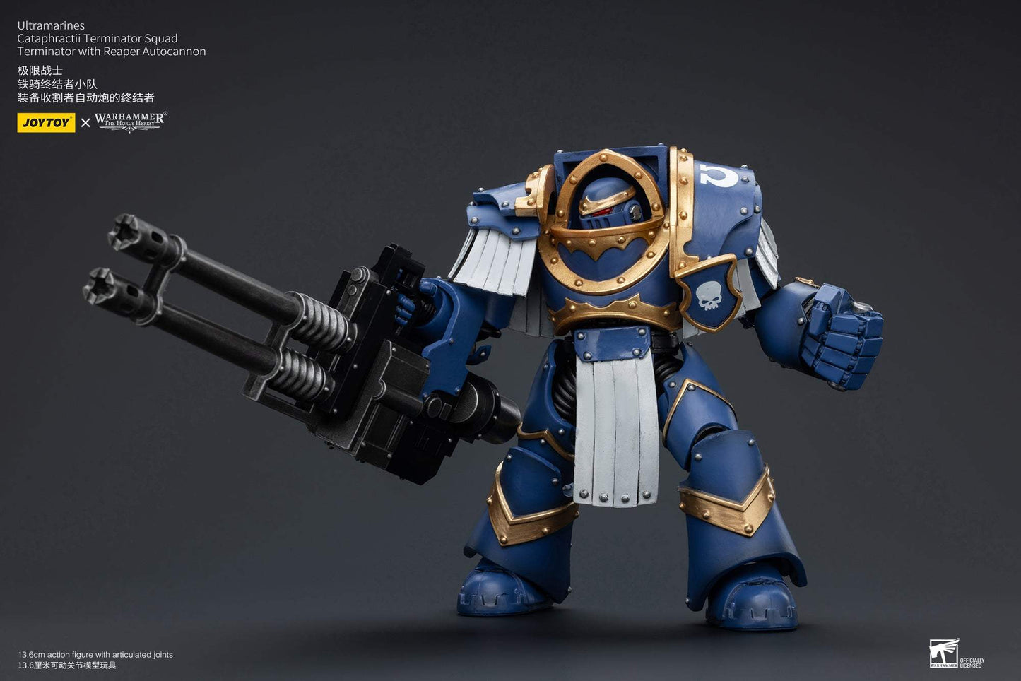 Ultramarines Cataphractii Terminator Squad - Warhammer "The Horus Heresy" Action Figure By JOYTOY