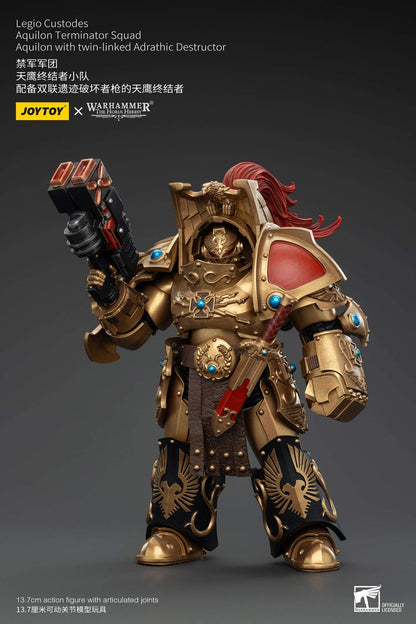 (Deposit) Legio Custodes Aquilon Terminator Squad - Warhammer"The Horus Heresy" Action Figure By JOYTOY