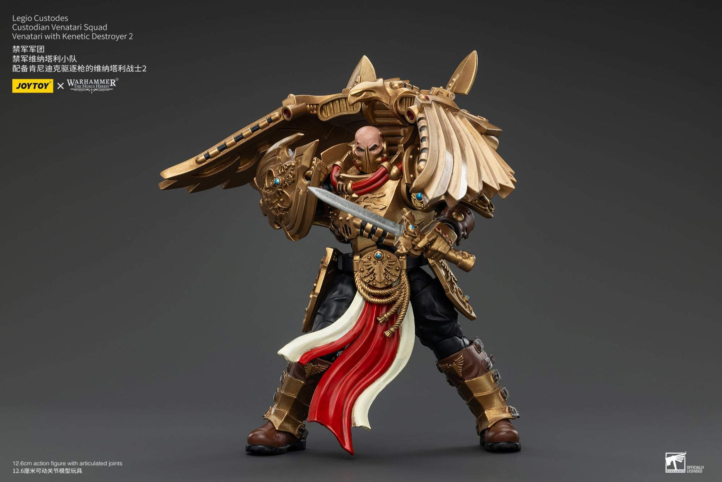 (Deposit) Legio Custodes Custodian Venatari Squad - Warhammer "The Horus Heresy" Action Figure By JOYTOY