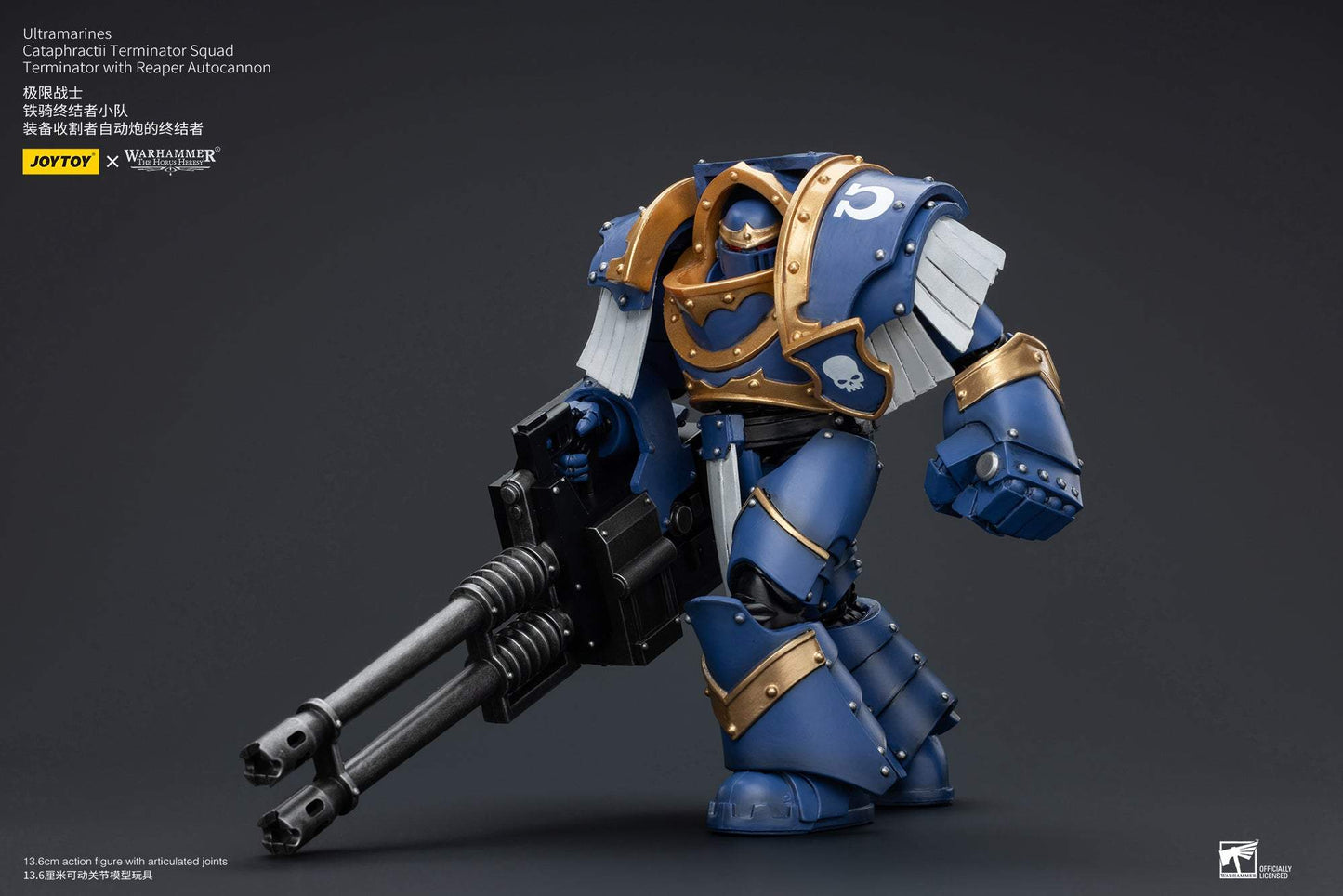 Ultramarines Cataphractii Terminator Squad - Warhammer "The Horus Heresy" Action Figure By JOYTOY