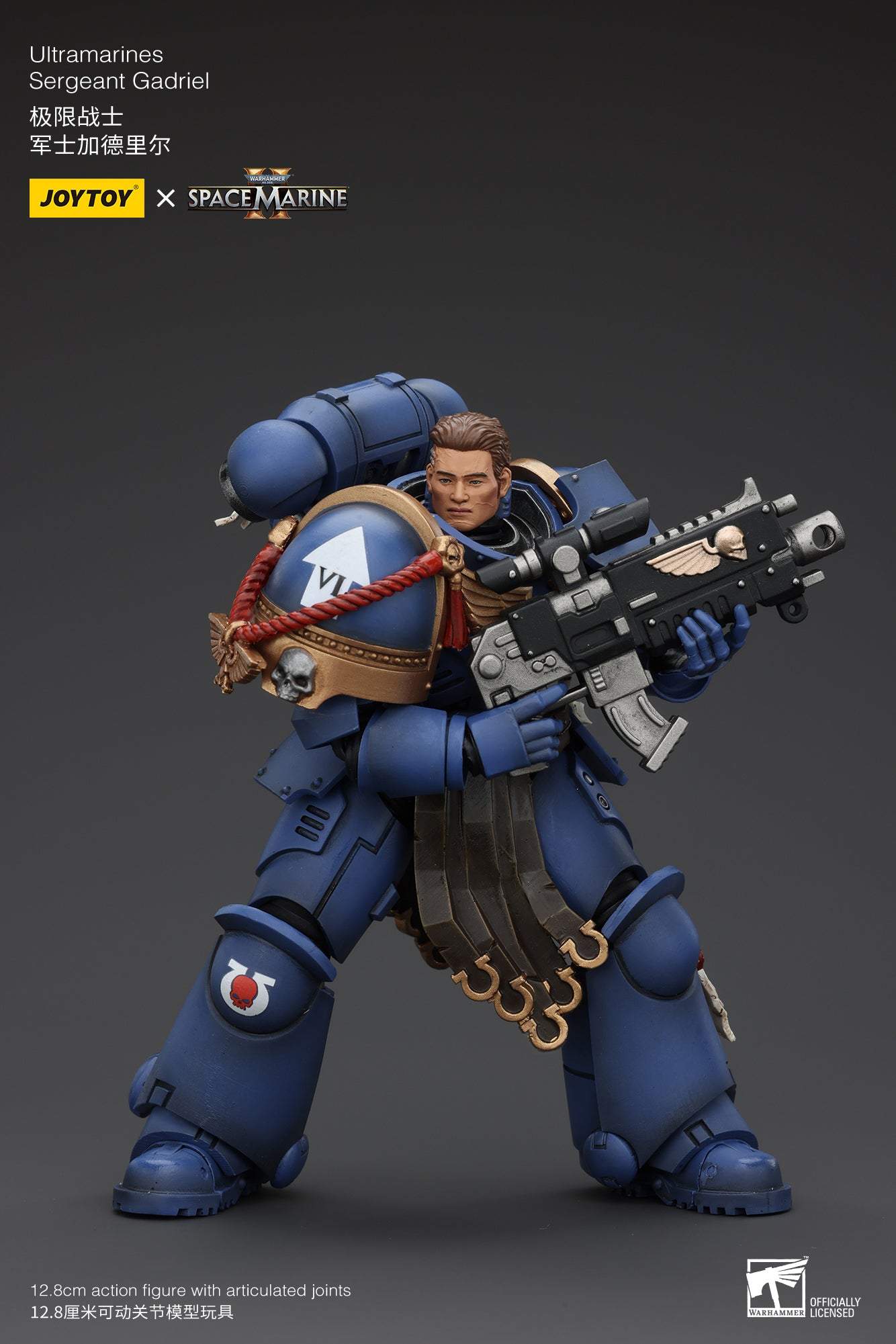 Ultramarines - SPACE MARINE II FULL SET - Warhammer 40K Action Figure By JOYTOY