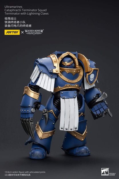 Ultramarines Cataphractii Terminator Squad - Warhammer "The Horus Heresy" Action Figure By JOYTOY