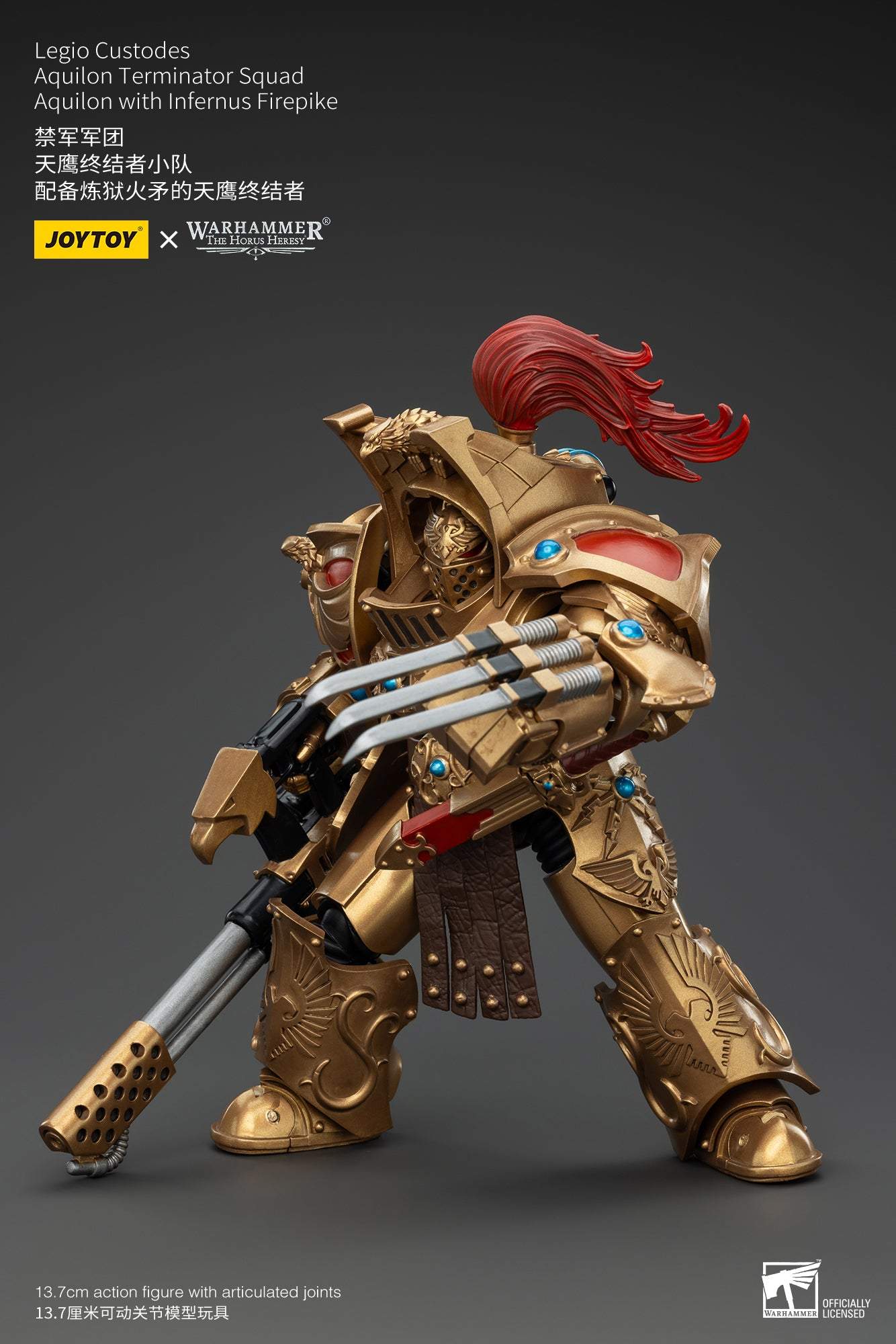 (Deposit) Legio Custodes Aquilon Terminator Squad - Warhammer"The Horus Heresy" Action Figure By JOYTOY