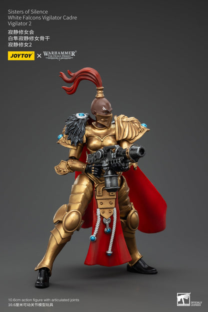 (Deposit) Sisters of Silence White Falcons Vigilator Cadre  - Warhammer "The Horus Heresy" 1/18 Action Figure By JOYTOY