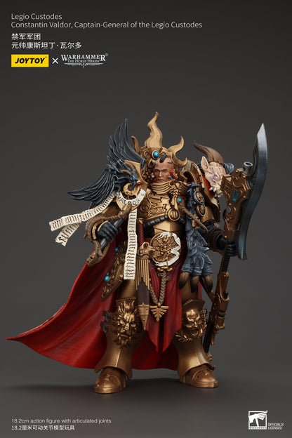 (Deposit) Captain-General of the Legio Custodes- Warhammer "The Horus Heresy" 1/18 Action Figure By JOYTOY