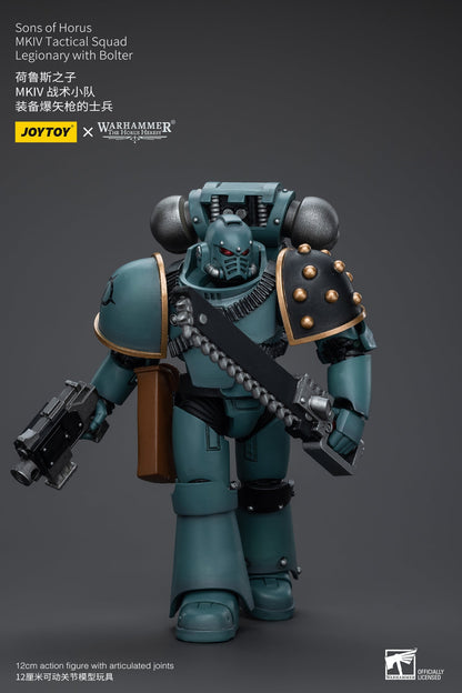 Sons of Horus MKIV Tactical Squad Legionary with Bolter - Warhammer "The Horus Heresy"Action Figure By JOYTOY