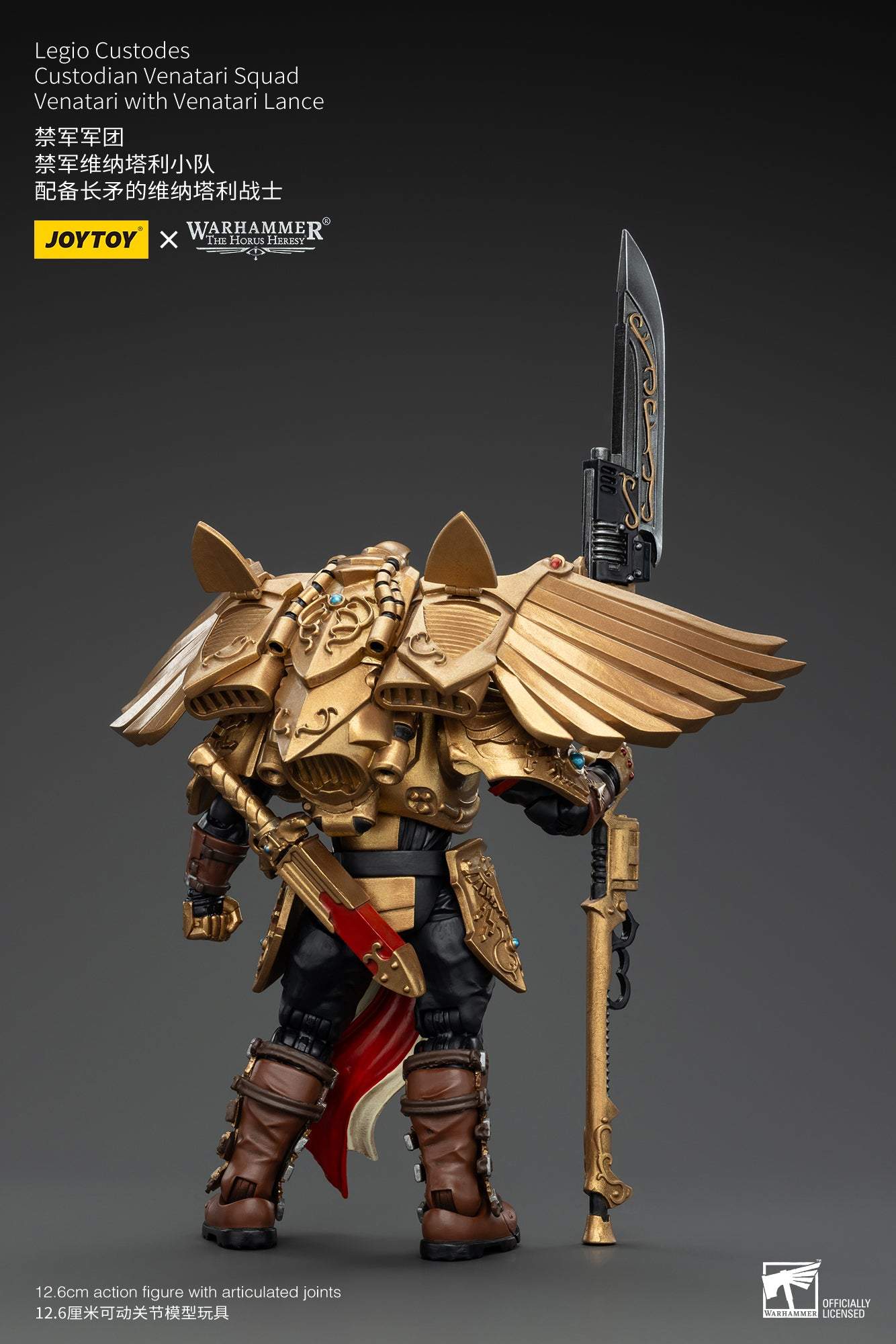 (Deposit) Legio Custodes Custodian Venatari Squad - Warhammer "The Horus Heresy" Action Figure By JOYTOY