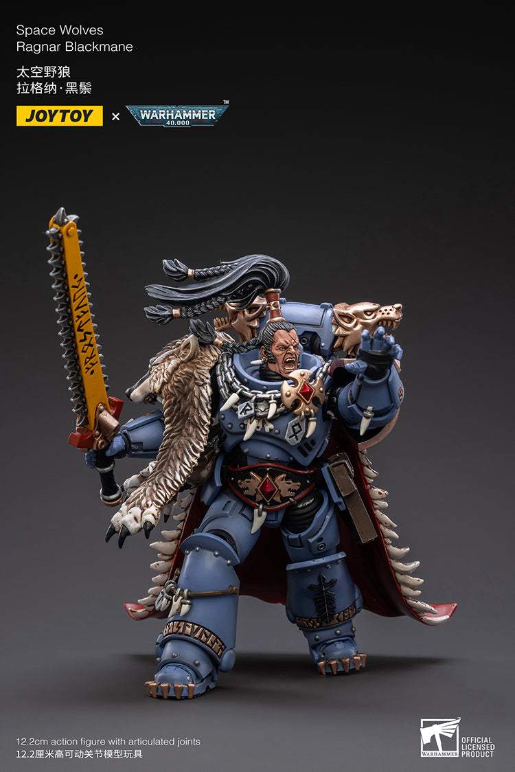 Space Wolves Ragnar Blackmane (Rerun) - Warhammer 40K Action Figure By JOYTOY